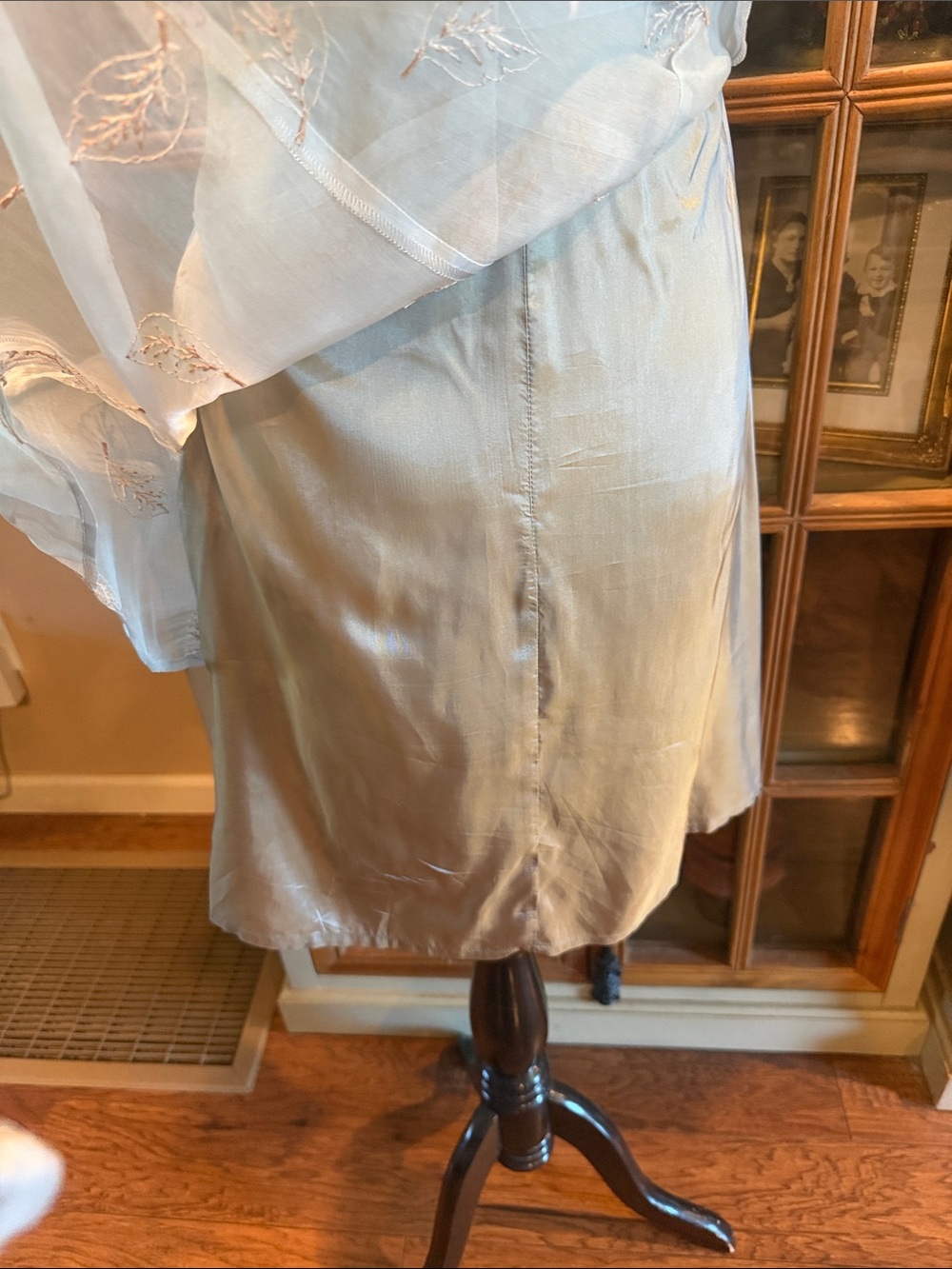 French silk dress and jacket Made in France Vintage - Picture 14 of 16